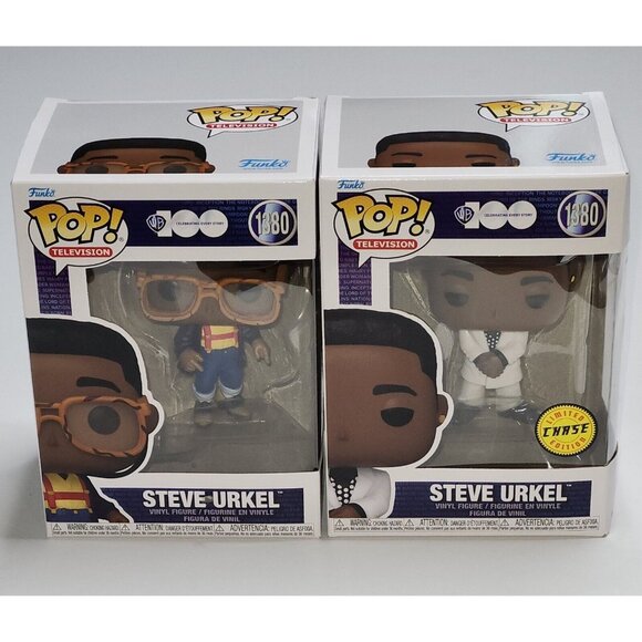 Funko Pop! Family Matters Steve Urkel Bundle - Picture 1 of 7